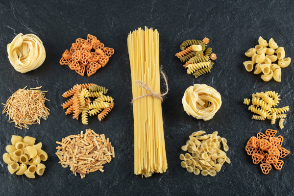 assortment-uncooked-pasta-black