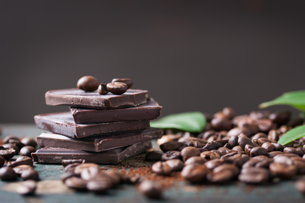 dark-chocolate-with-coffee-beans